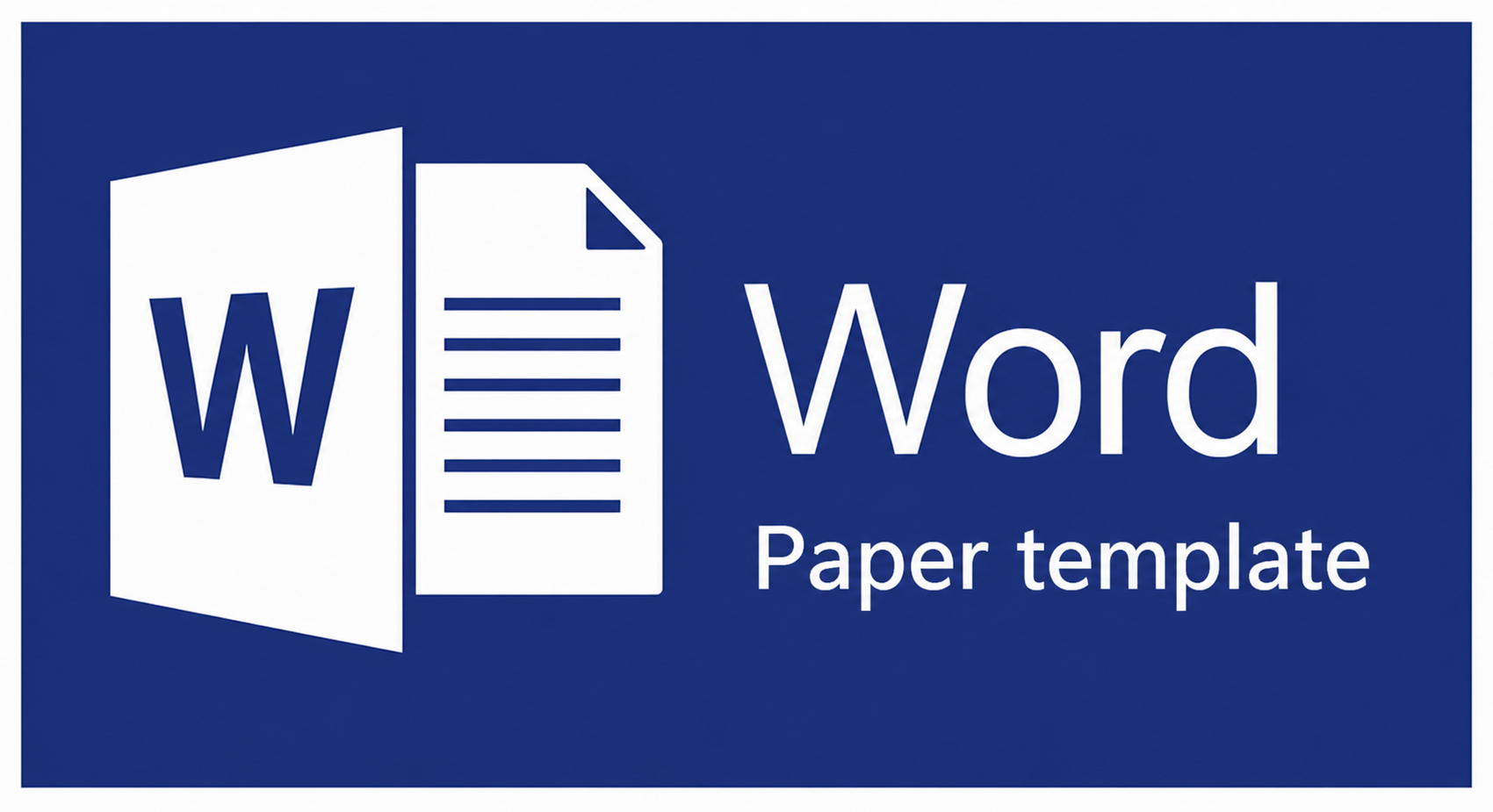 Word Paper Template